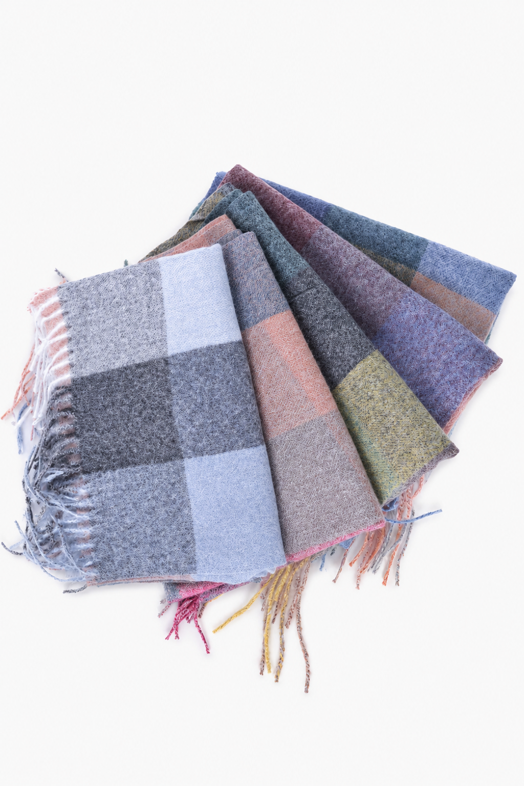 Echarpe Multicolor Lilás