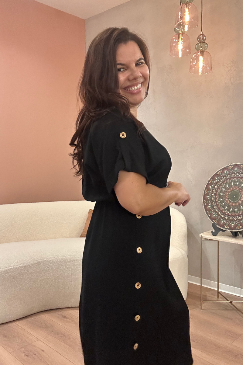 Vestido Lizalù Verona Preto