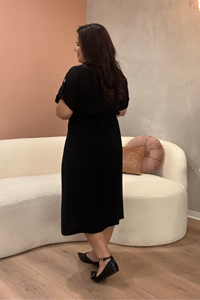 Vestido Lizalù Verona Preto