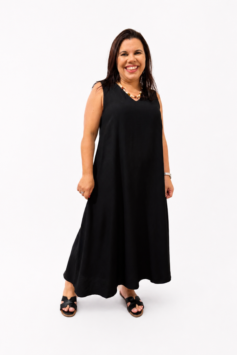 Vestido Lizalù Amery Preto