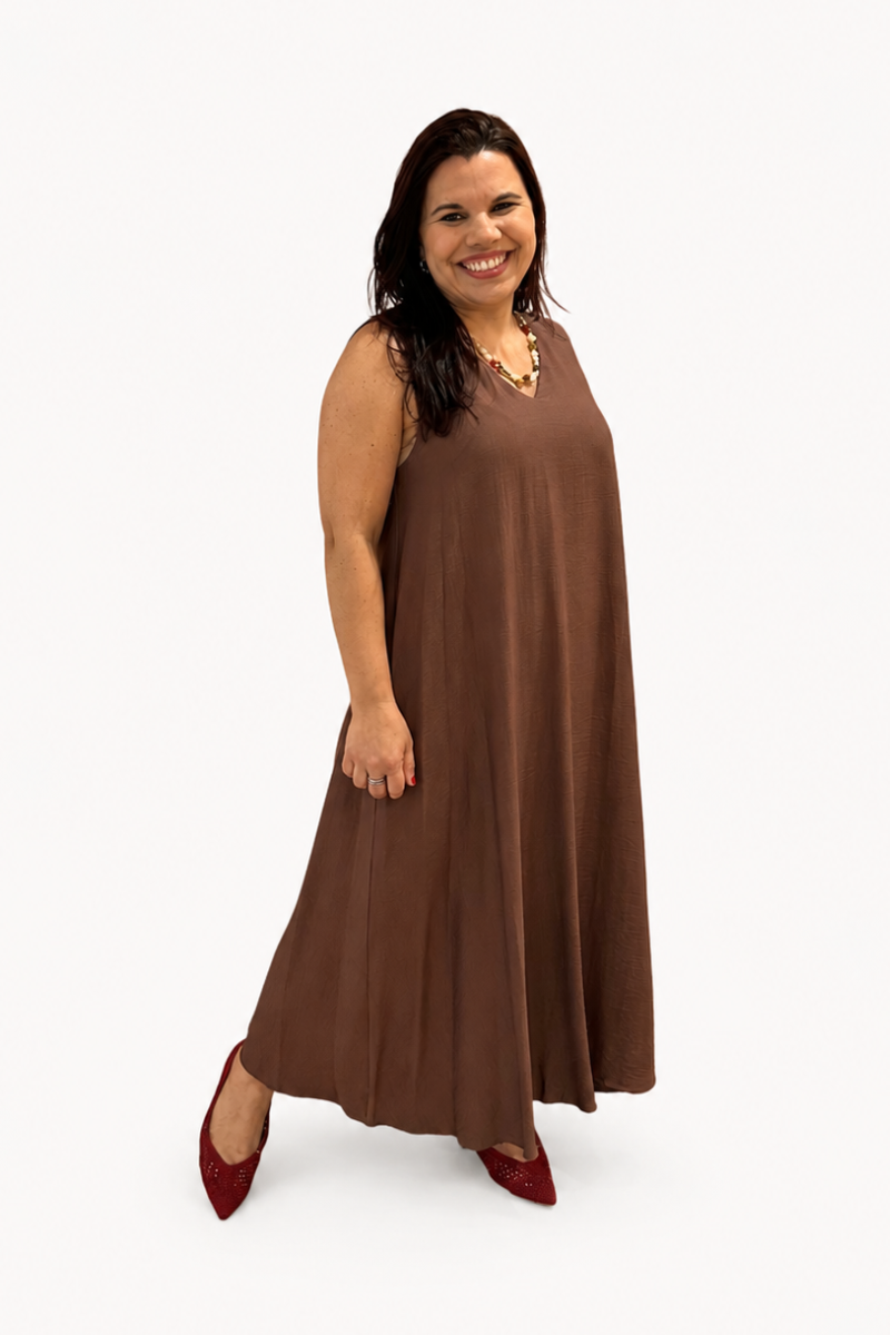 Vestido Lizalù Amery Chocolate