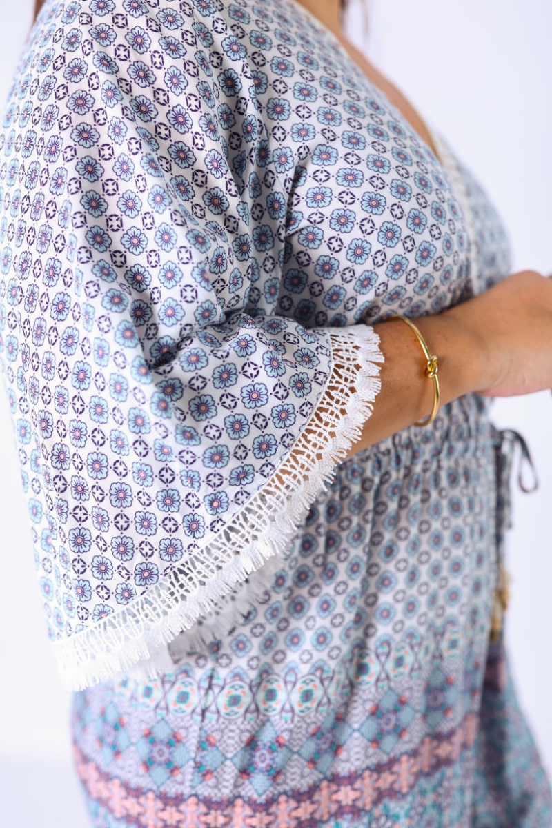 Macacão Joanna Azul