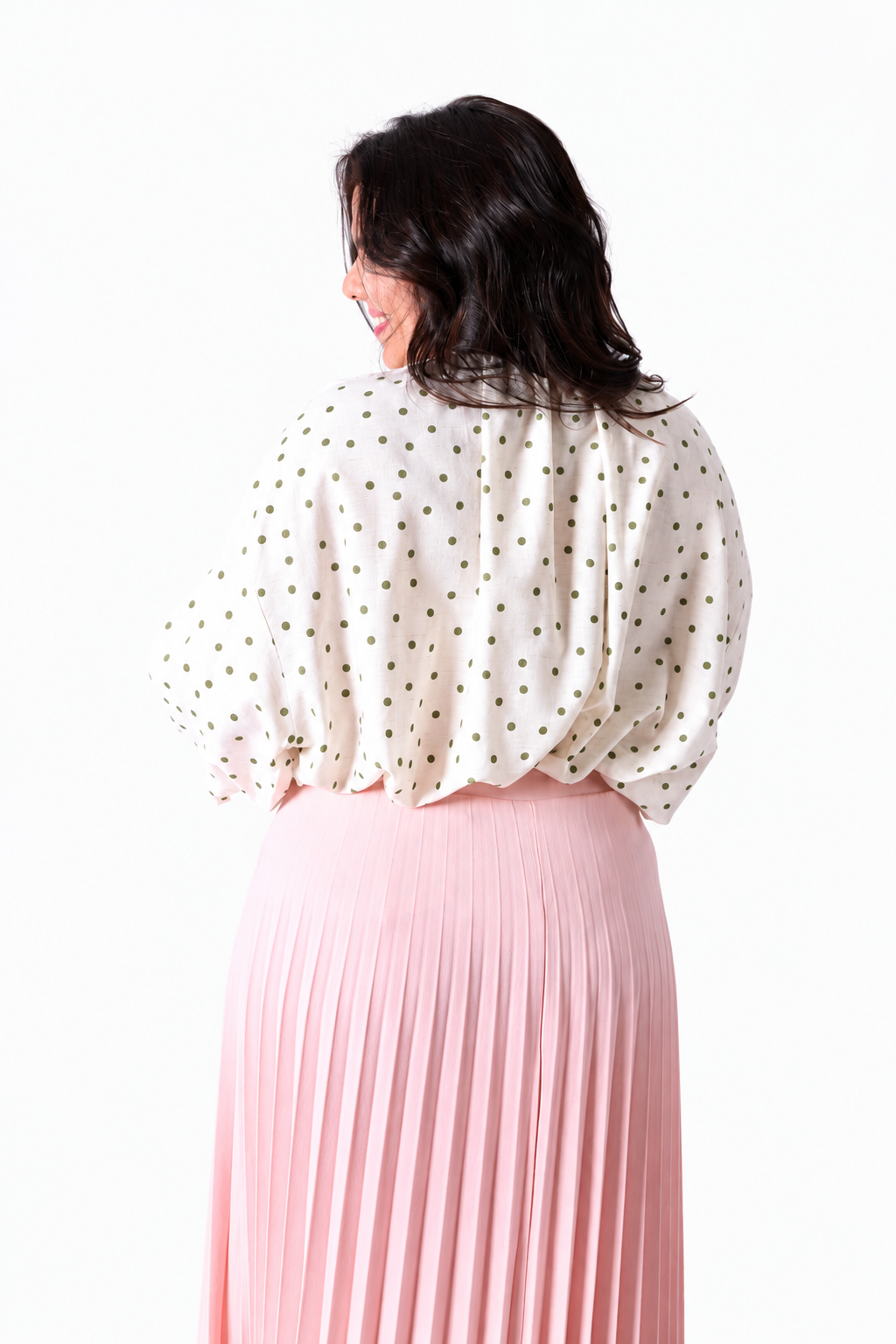Blusa Lyra Dots Verde