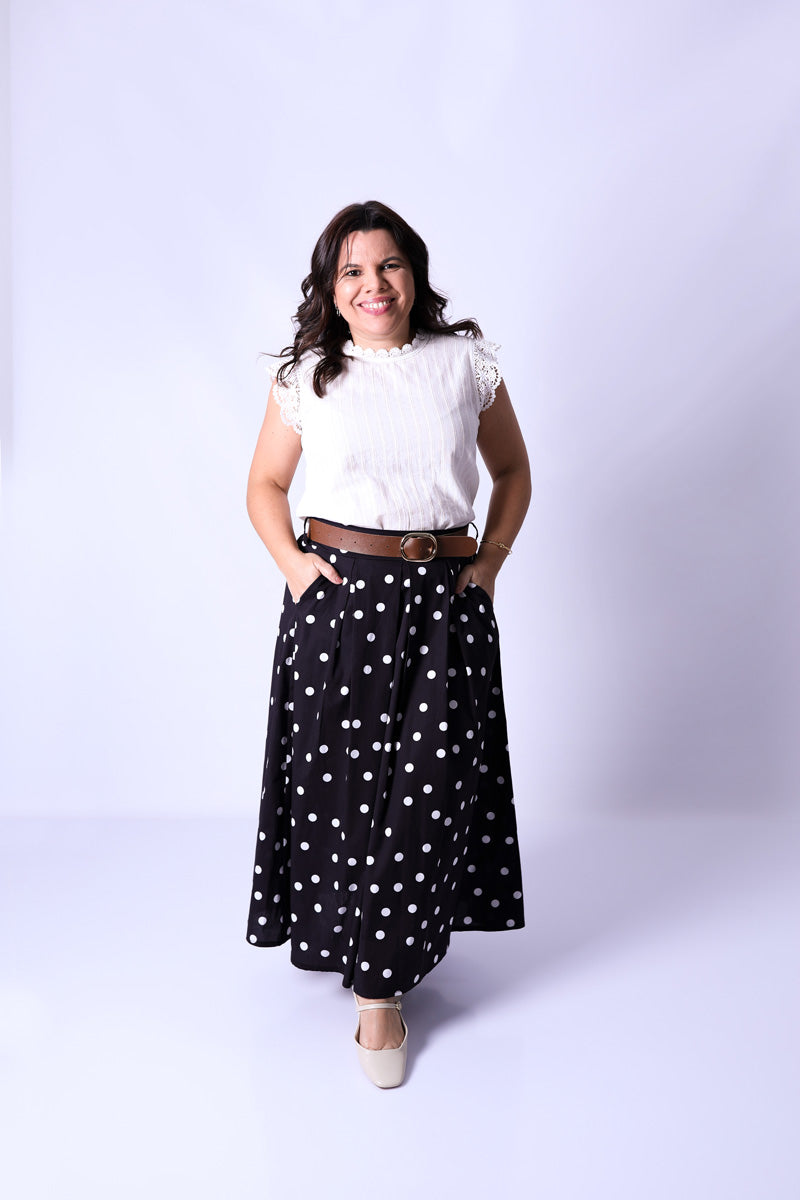 Bailarina Mary Jane Beige - CORINA