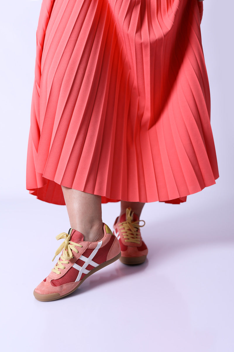 Jupe Plissée Lara Corail