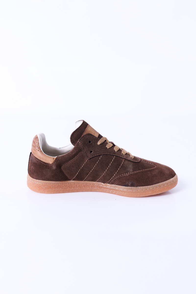 Baskets en Daim Marron - RUIKA