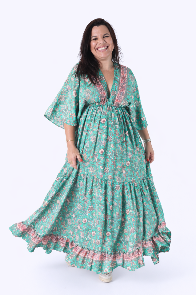 Vestido Berta Verde
