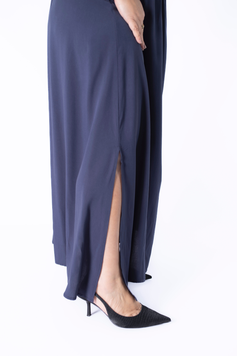 Vestido Lizalù Capri Azul Marinho