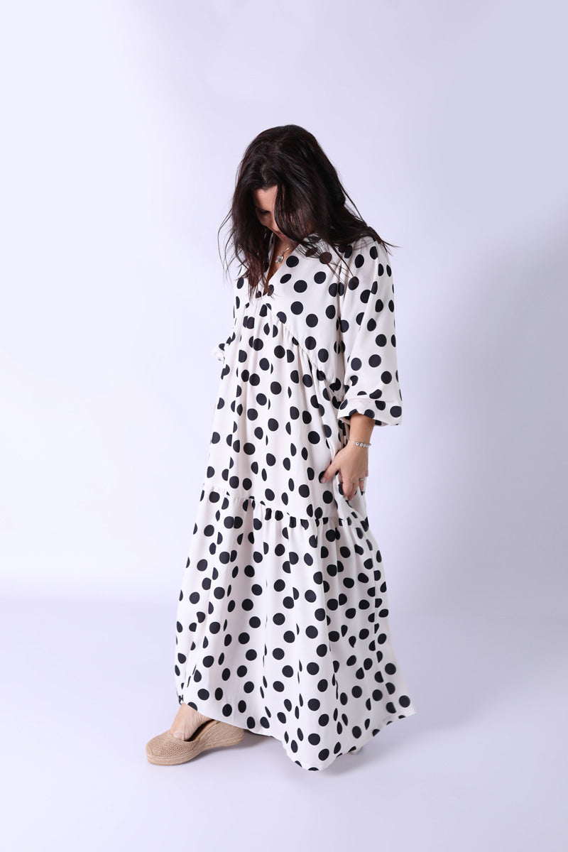 Robe à Volants Dots – BOHOME