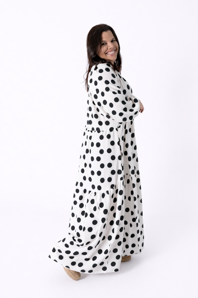 Vestido Volantes Dots – BOHOME