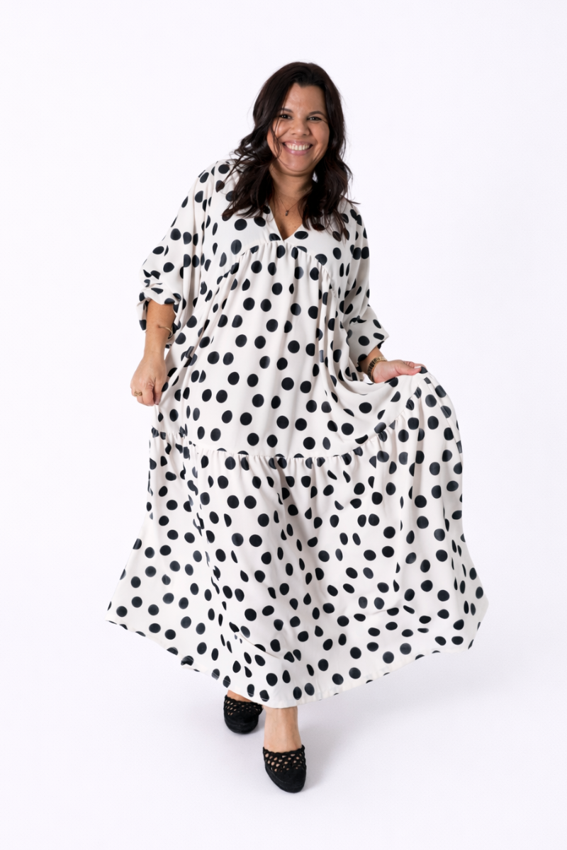 Vestido Volantes Dots – BOHOME