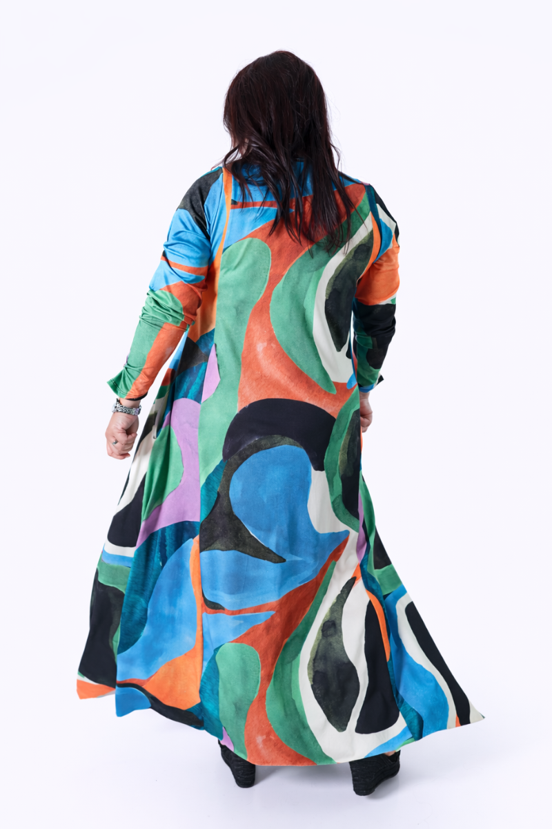 Vestido Tropical Brasil Estampado Ipanema