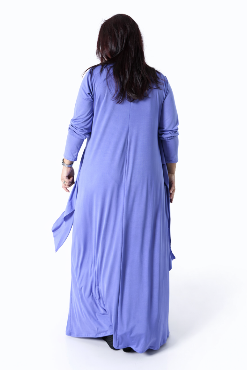 Vestido Tropical Brasil Lycra Brisa Lilás