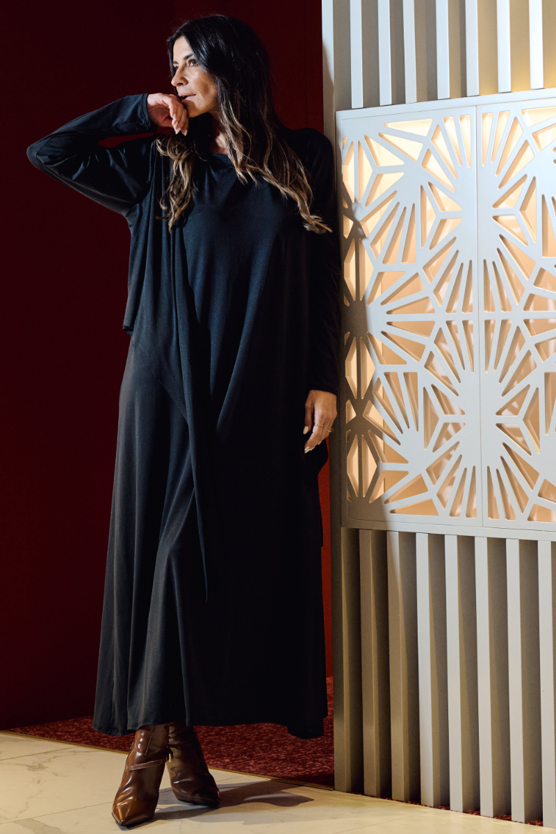 Vestido Tropical Brasil Lycra Brisa Preto