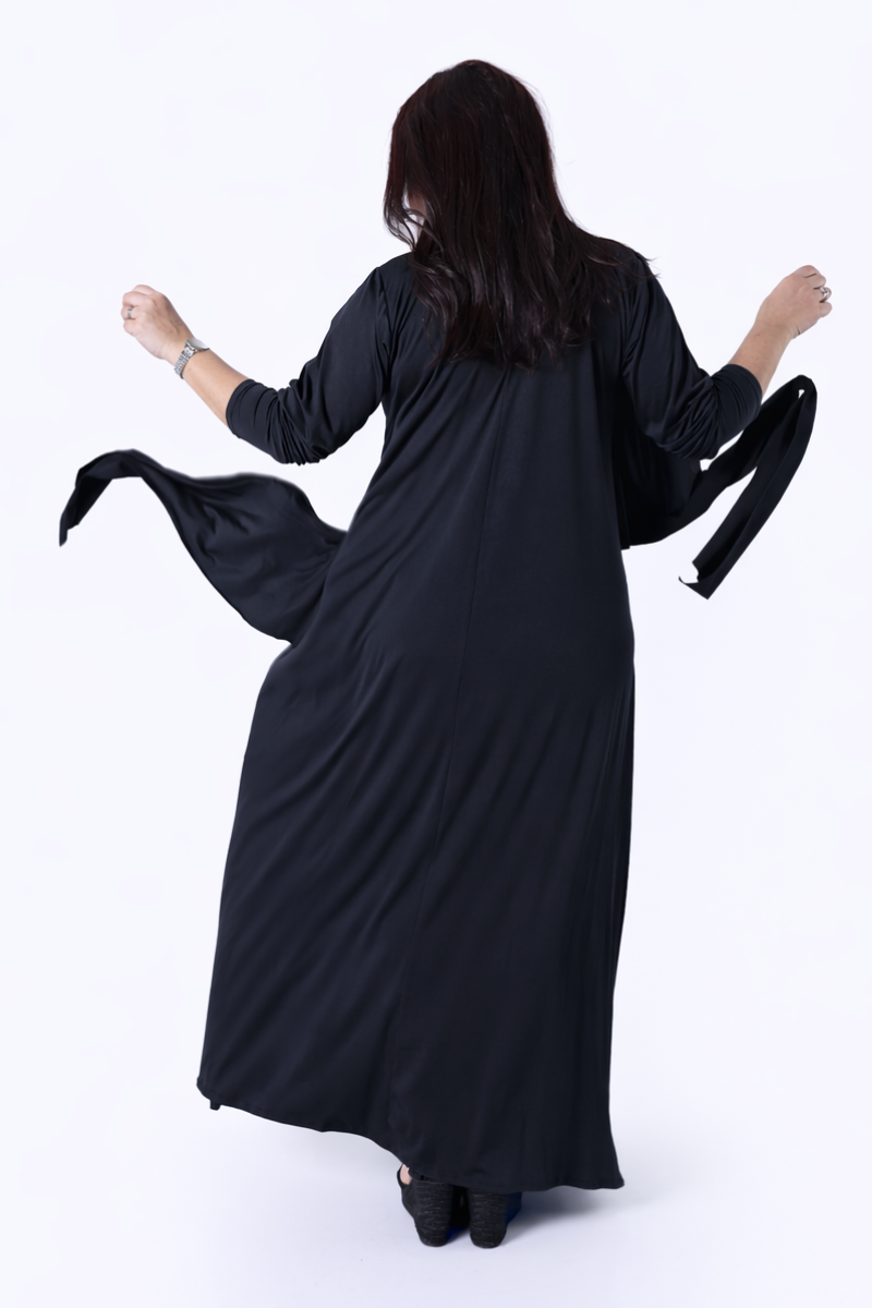 Vestido Tropical Brasil Lycra Brisa Preto