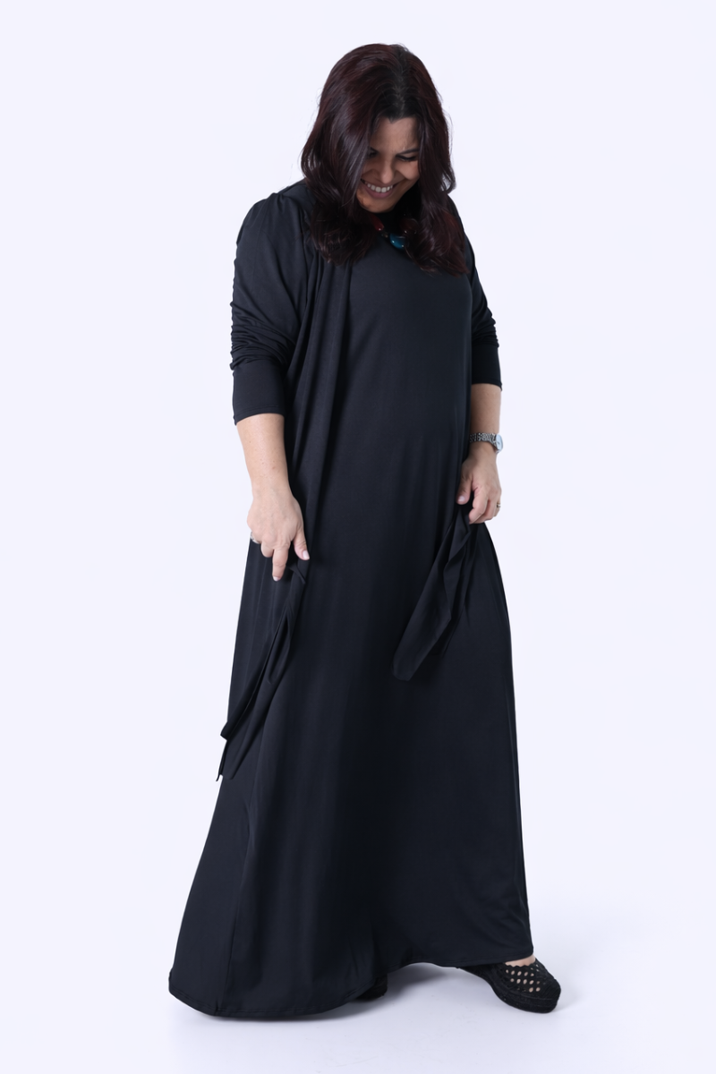Vestido Tropical Brasil Lycra Brisa Preto