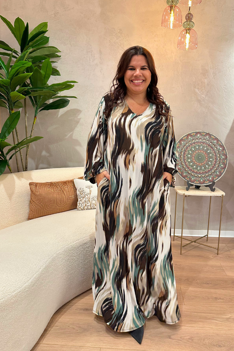 Vestido Tropical Brasil Lycra Savana