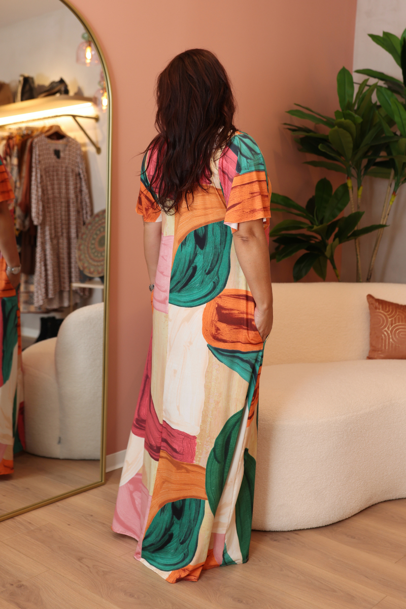 Vestido Tropical Brasil Premium Duna