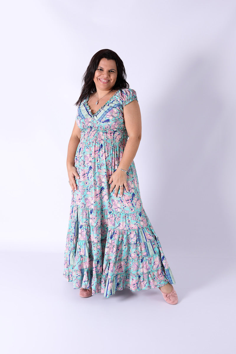 Vestido estampado Lya